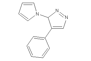 4-phenyl-3-pyrrol-1-yl-3H-pyrazole