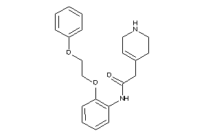 N-[2-(2-phenoxyethoxy)phenyl]-2-(1,2,3,6-tetrahydropyridin-4-yl)acetamide