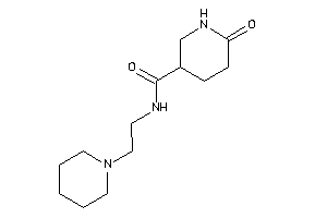 6-keto-N-(2-piperidinoethyl)nipecotamide