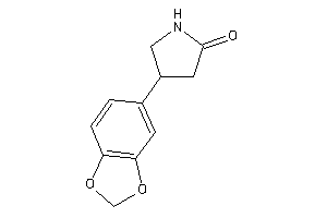 4-(1,3-benzodioxol-5-yl)-2-pyrrolidone