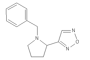 3-(1-benzylpyrrolidin-2-yl)furazan