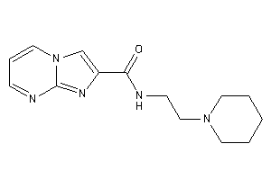 Image of N-(2-piperidinoethyl)imidazo[1,2-a]pyrimidine-2-carboxamide