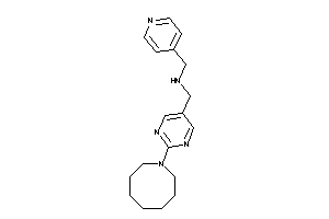 [2-(azocan-1-yl)pyrimidin-5-yl]methyl-(4-pyridylmethyl)amine