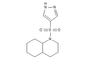 1-(1H-pyrazol-4-ylsulfonyl)-3,4,4a,5,6,7,8,8a-octahydro-2H-quinoline