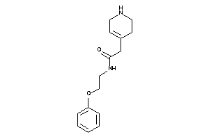 N-(2-phenoxyethyl)-2-(1,2,3,6-tetrahydropyridin-4-yl)acetamide