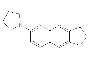 2-pyrrolidino-7,8-dihydro-6H-cyclopenta[g]quinoline