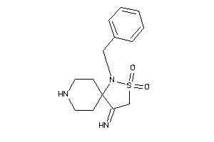 (1-benzyl-2,2-diketo-2$l^{6}-thia-1,8-diazaspiro[4.5]decan-4-ylidene)amine