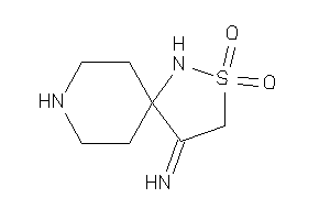 Image of (2,2-diketo-2$l^{6}-thia-1,8-diazaspiro[4.5]decan-4-ylidene)amine