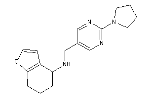 (2-pyrrolidinopyrimidin-5-yl)methyl-(4,5,6,7-tetrahydrobenzofuran-4-yl)amine