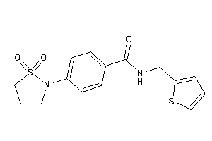4-(1,1-diketo-1,2-thiazolidin-2-yl)-N-(2-thenyl)benzamide