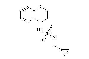 Cyclopropylmethyl(thiochroman-4-ylsulfamoyl)amine