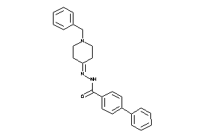 N-[(1-benzyl-4-piperidylidene)amino]-4-phenyl-benzamide