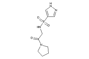 N-(2-keto-2-pyrrolidino-ethyl)-1H-pyrazole-4-sulfonamide