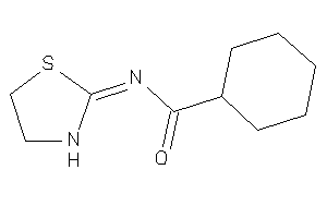 Image of N-thiazolidin-2-ylidenecyclohexanecarboxamide