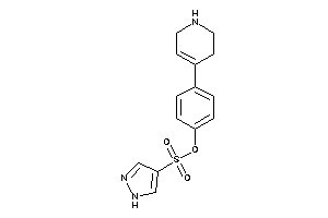 1H-pyrazole-4-sulfonic Acid [4-(1,2,3,6-tetrahydropyridin-4-yl)phenyl] Ester