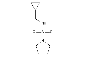 N-(cyclopropylmethyl)pyrrolidine-1-sulfonamide