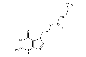 3-cyclopropylacrylic Acid 2-(2,6-diketo-3H-purin-7-yl)ethyl Ester