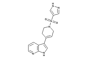 3-[1-(1H-pyrazol-4-ylsulfonyl)-3,6-dihydro-2H-pyridin-4-yl]-1H-pyrrolo[2,3-b]pyridine