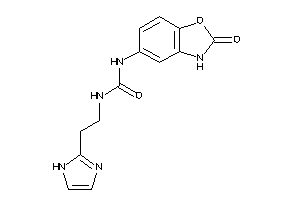 1-[2-(1H-imidazol-2-yl)ethyl]-3-(2-keto-3H-1,3-benzoxazol-5-yl)urea