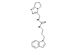 1-(6,7-dihydro-5H-pyrrolo[2,1-c][1,2,4]triazol-3-ylmethyl)-3-(3-indol-1-ylpropyl)urea