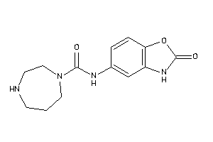 N-(2-keto-3H-1,3-benzoxazol-5-yl)-1,4-diazepane-1-carboxamide