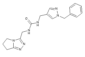 1-[(1-benzylpyrazol-4-yl)methyl]-3-(6,7-dihydro-5H-pyrrolo[2,1-c][1,2,4]triazol-3-ylmethyl)urea