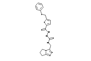 1-(6,7-dihydro-5H-pyrrolo[2,1-c][1,2,4]triazol-3-ylmethyl)-3-[[5-(phenoxymethyl)-2-furoyl]amino]urea