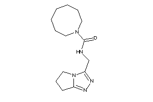 N-(6,7-dihydro-5H-pyrrolo[2,1-c][1,2,4]triazol-3-ylmethyl)azocane-1-carboxamide