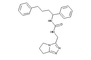 1-(6,7-dihydro-5H-pyrrolo[2,1-c][1,2,4]triazol-3-ylmethyl)-3-(1,4-diphenylbutyl)urea