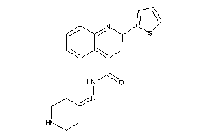 N-(4-piperidylideneamino)-2-(2-thienyl)cinchoninamide