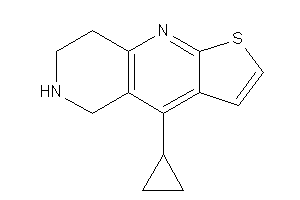 4-cyclopropyl-5,6,7,8-tetrahydrothieno[2,3-b][1,6]naphthyridine