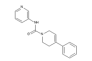 4-phenyl-N-(3-pyridyl)-3,6-dihydro-2H-pyridine-1-carboxamide