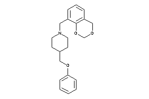 1-(4H-1,3-benzodioxin-8-ylmethyl)-4-(phenoxymethyl)piperidine