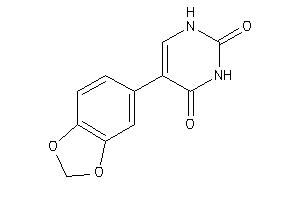 5-(1,3-benzodioxol-5-yl)uracil