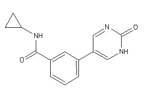 N-cyclopropyl-3-(2-keto-1H-pyrimidin-5-yl)benzamide