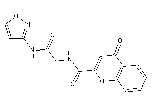 N-[2-(isoxazol-3-ylamino)-2-keto-ethyl]-4-keto-chromene-2-carboxamide