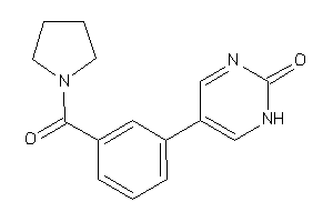 5-[3-(pyrrolidine-1-carbonyl)phenyl]-1H-pyrimidin-2-one