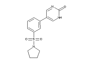 5-(3-pyrrolidinosulfonylphenyl)-1H-pyrimidin-2-one