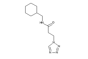 N-(cyclohexylmethyl)-3-(tetrazol-1-yl)propionamide