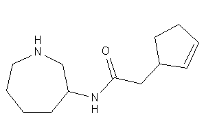 N-(azepan-3-yl)-2-cyclopent-2-en-1-yl-acetamide