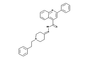 N-[(1-phenethyl-4-piperidylidene)amino]-2-phenyl-cinchoninamide