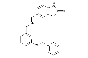 5-[[(3-benzoxybenzyl)amino]methyl]oxindole