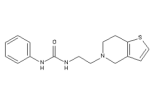 1-[2-(6,7-dihydro-4H-thieno[3,2-c]pyridin-5-yl)ethyl]-3-phenyl-urea