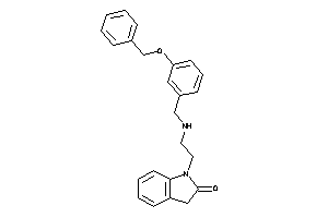 1-[2-[(3-benzoxybenzyl)amino]ethyl]oxindole