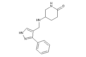 5-[(3-phenyl-1H-pyrazol-4-yl)methylamino]-2-piperidone