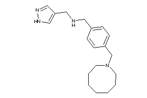 [4-(azocan-1-ylmethyl)benzyl]-(1H-pyrazol-4-ylmethyl)amine