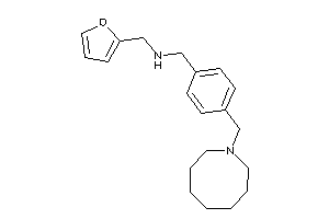 [4-(azocan-1-ylmethyl)benzyl]-(2-furfuryl)amine