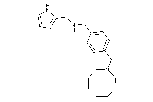 [4-(azocan-1-ylmethyl)benzyl]-(1H-imidazol-2-ylmethyl)amine