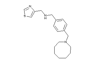 [4-(azocan-1-ylmethyl)benzyl]-(thiazol-4-ylmethyl)amine