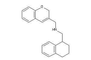 2H-chromen-3-ylmethyl(tetralin-1-ylmethyl)amine